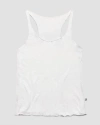 Oddobody Organic Cotton Roller Tank In Chalk