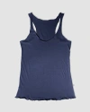 Oddobody Organic Cotton Roller Tank In Lapis