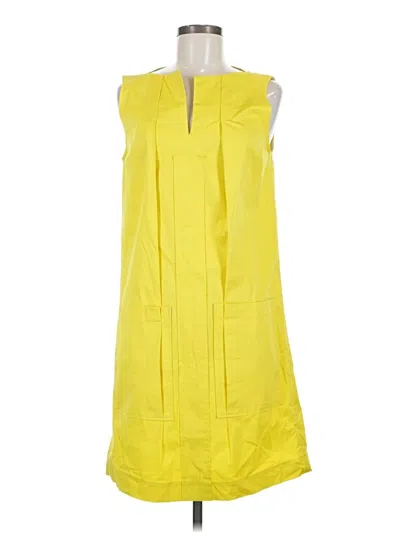 Pre-owned Odeeh Casual Dress In Yellow