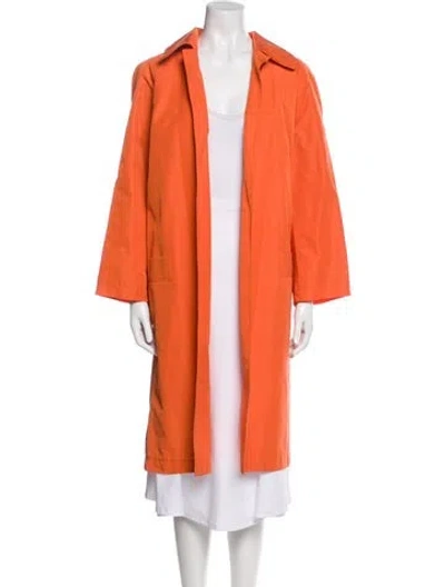 Pre-owned Odeeh Coat In Orange