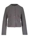 Odeeh Collarless Jacket