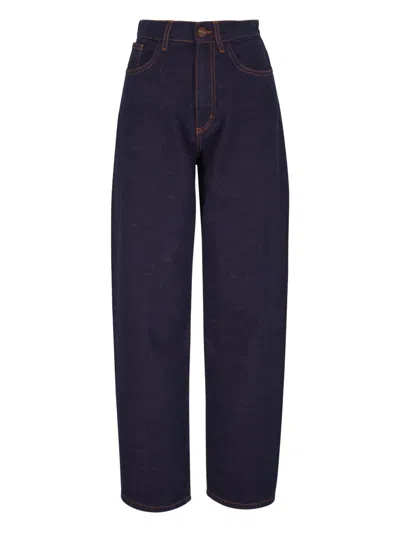 Odeeh Contrast-stitching Jeans