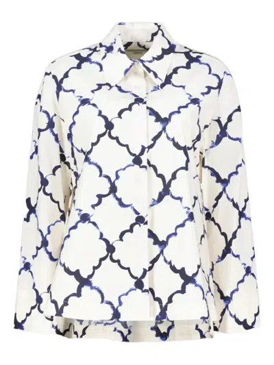 Odeeh Graphic-print Shirt In White