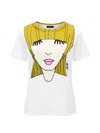 Odeeh Graphic-print T-shirt In White