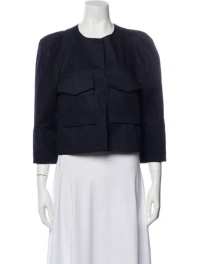 Pre-owned Odeeh Jacket In Blue