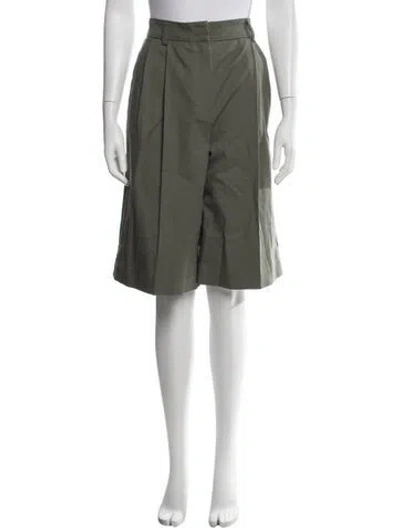 Pre-owned Odeeh Knee-length Shorts In Grey