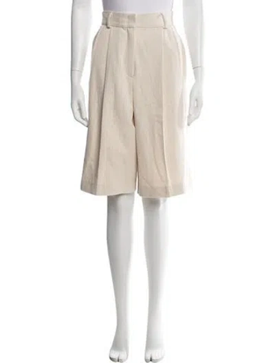 Pre-owned Odeeh Knee-length Shorts In Neutrals