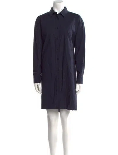 Pre-owned Odeeh Mini Dress In Blue