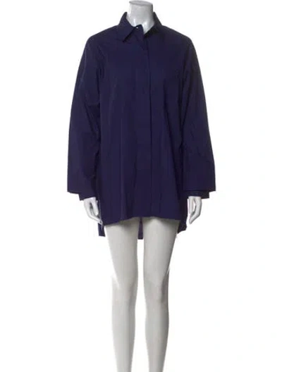 Pre-owned Odeeh Mini Dress In Blue