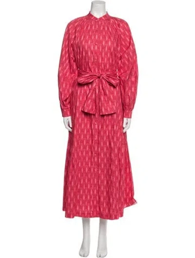 Pre-owned Odeeh Paisley Print Long Dress In Multi