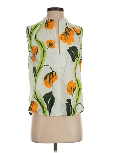 Pre-owned Odeeh Sleeveless Blouse In Green