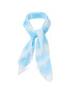 Odeeh Tie-dye Scarf In Blue