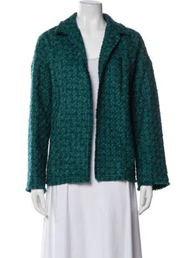 Pre-owned Odeeh Virgin Wool Jacket W/ Tags In Green
