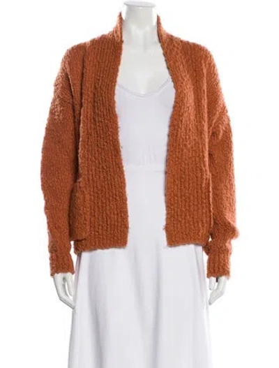 Pre-owned Odeeh V-neck Sweater In Brown