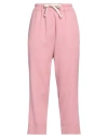 Odeeh Woman Pants Pink Size 6 Virgin Wool In Pink