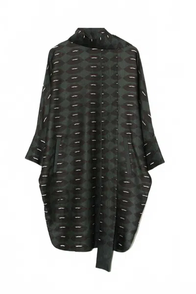 Odeeh Women's Temptation Dress In Shadow In Green