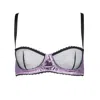 Odette Ancel Women's Black / Pink / Purple Lexi Bra