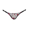 Odette Ancel Women's Black / Red The Blessure Thong