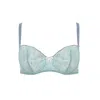 Odette Ancel Women's Green Fedra Bra