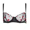 Odette Ancel Women's Red / Black The Blessure Bra