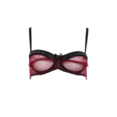 Odette Ancel Women's Red Ophelia Bra
