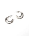 Odette New York Deux Earrings In Sterling Silver