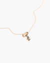 Odette New York Key Necklace In Brass