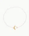 Odette New York Women's Ceres Toggle Necklace In Brass In Multi