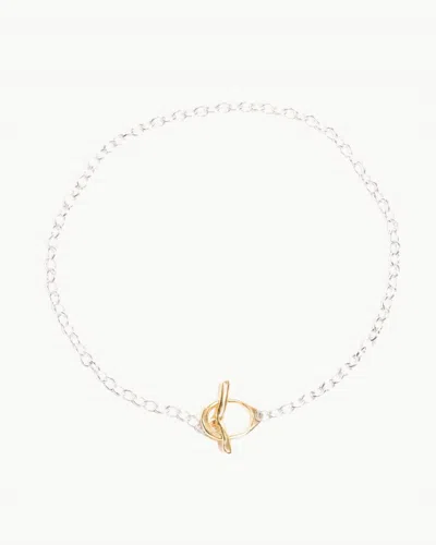Odette New York Women's Ceres Toggle Necklace In Brass In Multi