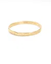 Odette New York Women's Circa Bangle Bracelet In Brass In Gold