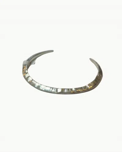 Odette New York Women's Crater Cuff Bracelet In Sterling Silver In Metallic