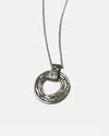 Odette New York Women's Helios Necklace In Sterling Silver In Gray