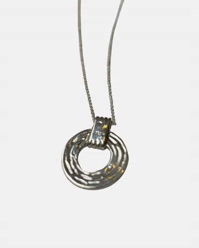 Odette New York Women's Helios Necklace In Sterling Silver In Gray