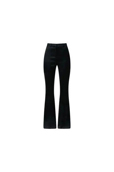 Odette + Odile Alli Flare Pant In Onyx