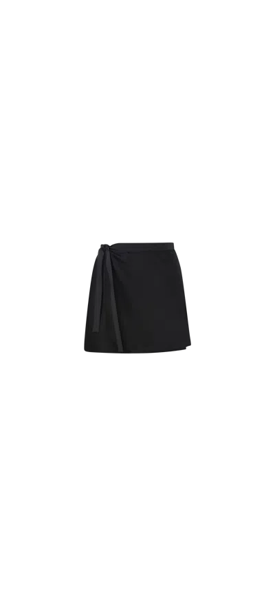 Odette + Odile Short Juliet Skirt In White
