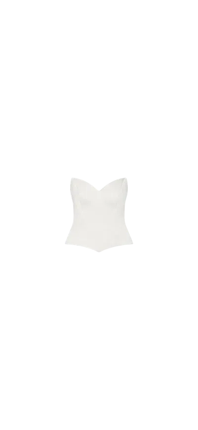 Odette + Odile Svetlana Corset In White