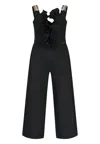 Odi Et Amo Elegant Dress Bambina  In Black
