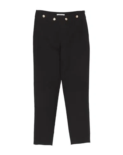 Odi Et Amo Babies'  Junior Toddler Girl Pants Black Size 6 Polyester, Elastane