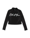 Odi Et Amo Babies'  Junior Toddler Girl T-shirt Black Size 6 Nylon, Elastane