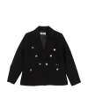 Odi Et Amo Toddler Girl Blazer Black Size 6 Polyester, Elastane