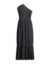 Odi Et Amo Midi Dresses In Grey
