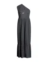 Odi Et Amo Midi Dresses In Grey