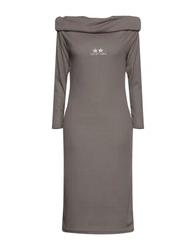 Odi Et Amo Midi Dresses In Grey