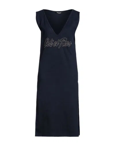 Odi Et Amo Midi Dresses In Blue