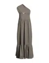 Odi Et Amo Midi Dresses In Green