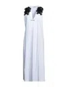 Odi Et Amo Midi Dresses In White