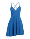 Odi Et Amo Short Dresses In Blue