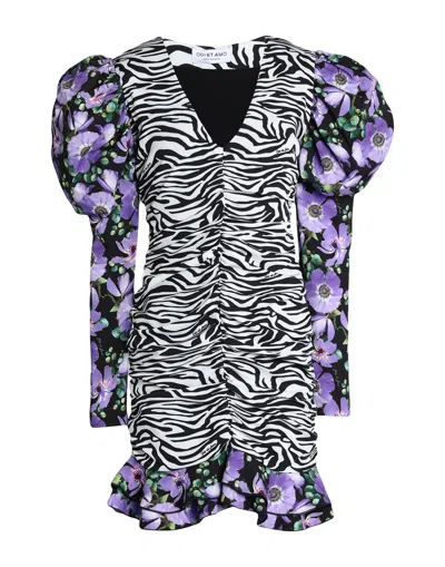 Odi Et Amo Short Dresses In Black