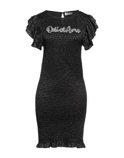 Odi Et Amo Short Dresses In Black