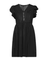Odi Et Amo Short Dresses In Black